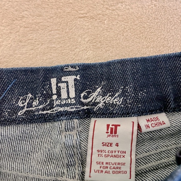 IT Los Angeles Toddler Straight Leg Jeans - Size 4 - Picture 9 of 9